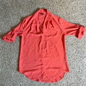 Coral/reddish tunic